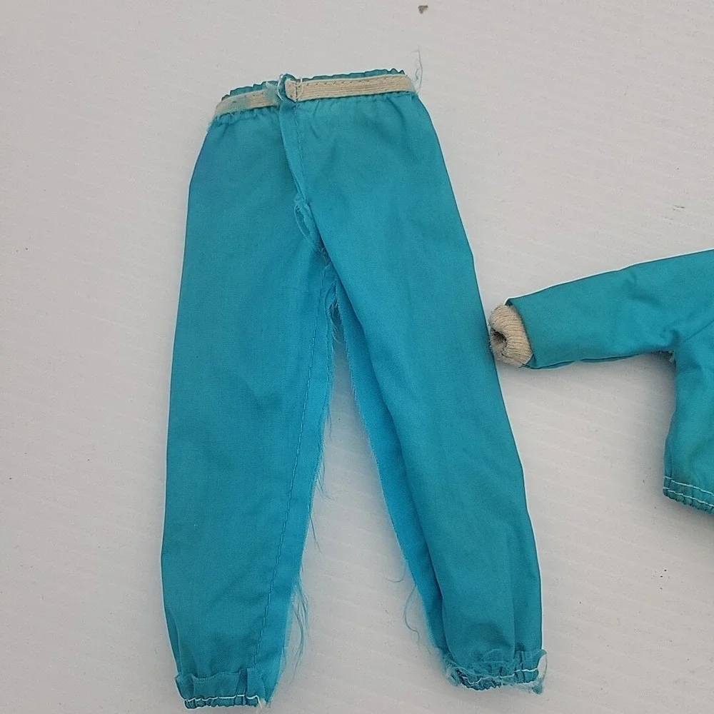 Barbie Twice As Nice Reversible Ken Doll Jacket Set -Blue /‎ white -1980s